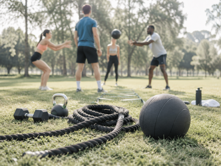 Zirkeltraining zum Abnehmen mit Original Bootcamp