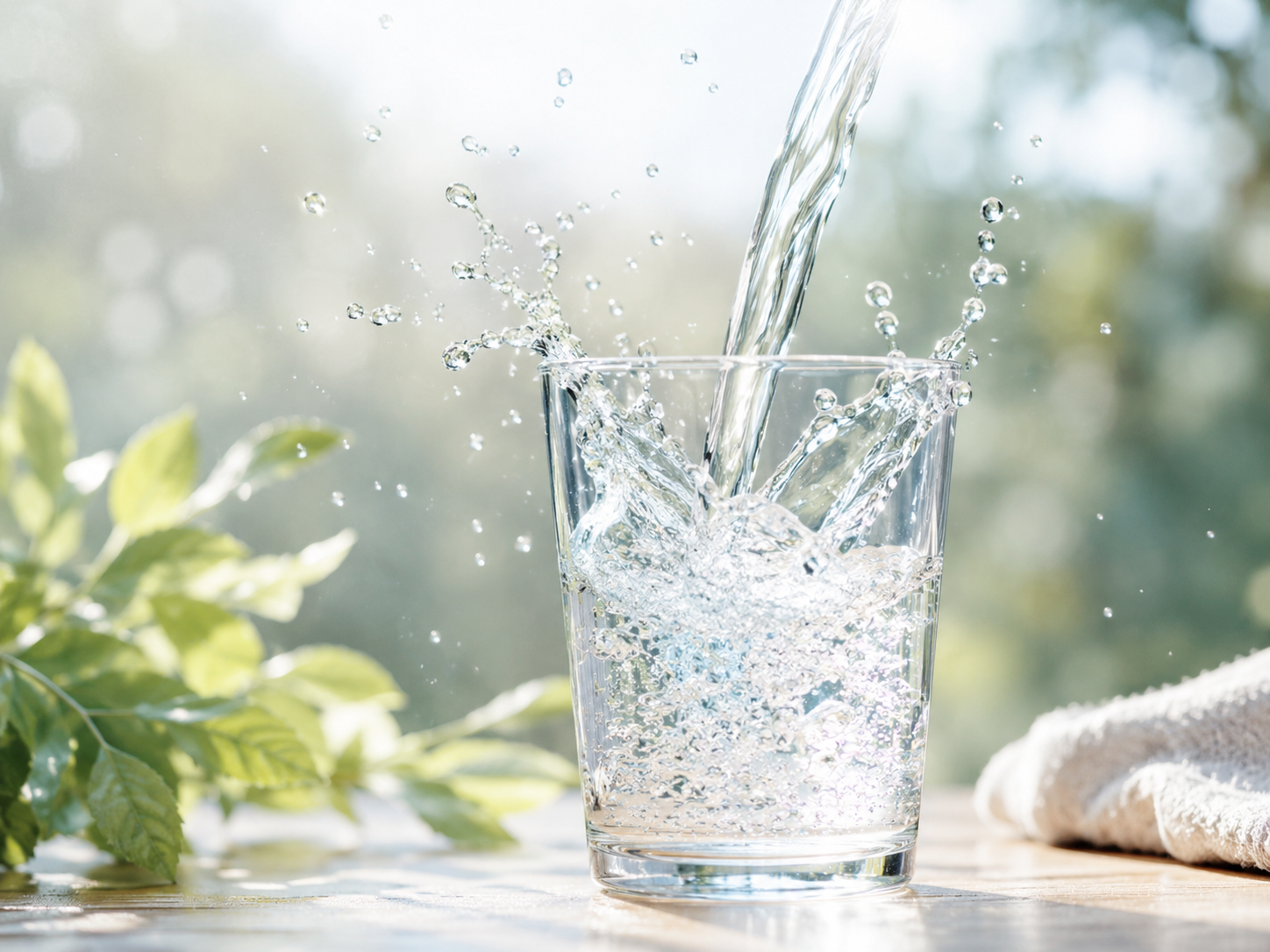 Wasser trinken bei Original Bootcamp