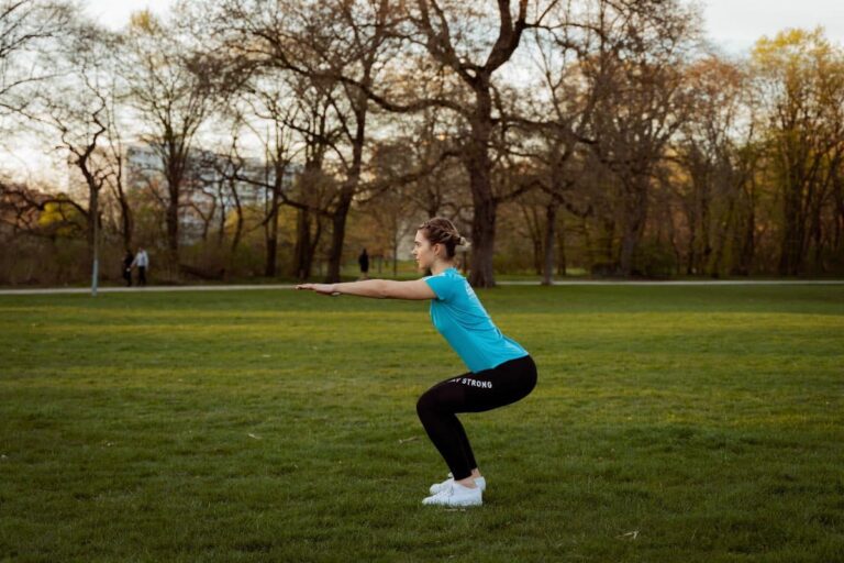 Kniebeugen mit Original Bootcamp
