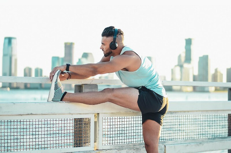 Mit Wearables beim Training Musik hören