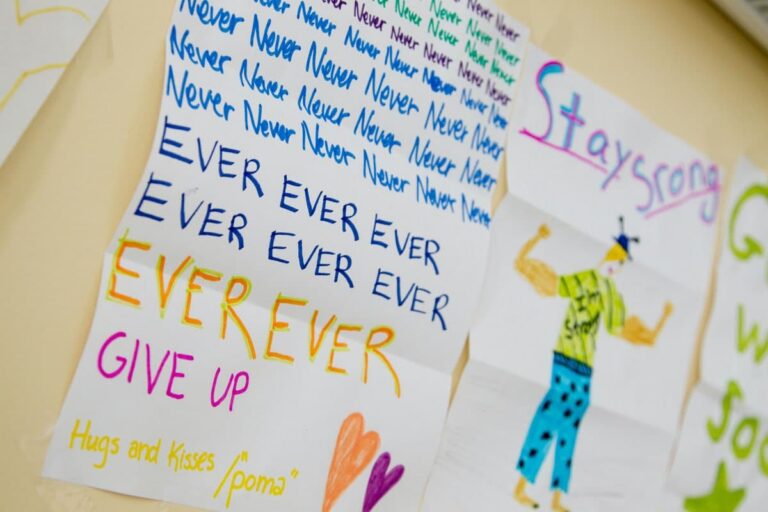 Never give up mit Original Bootcamp