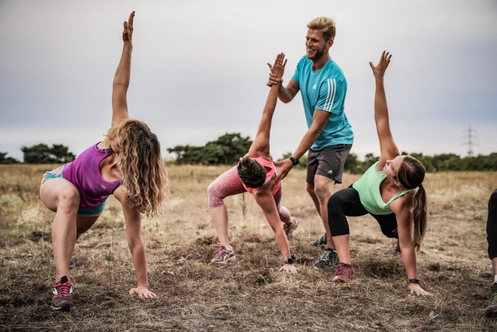 Outdoor training mit Original Bootcamp