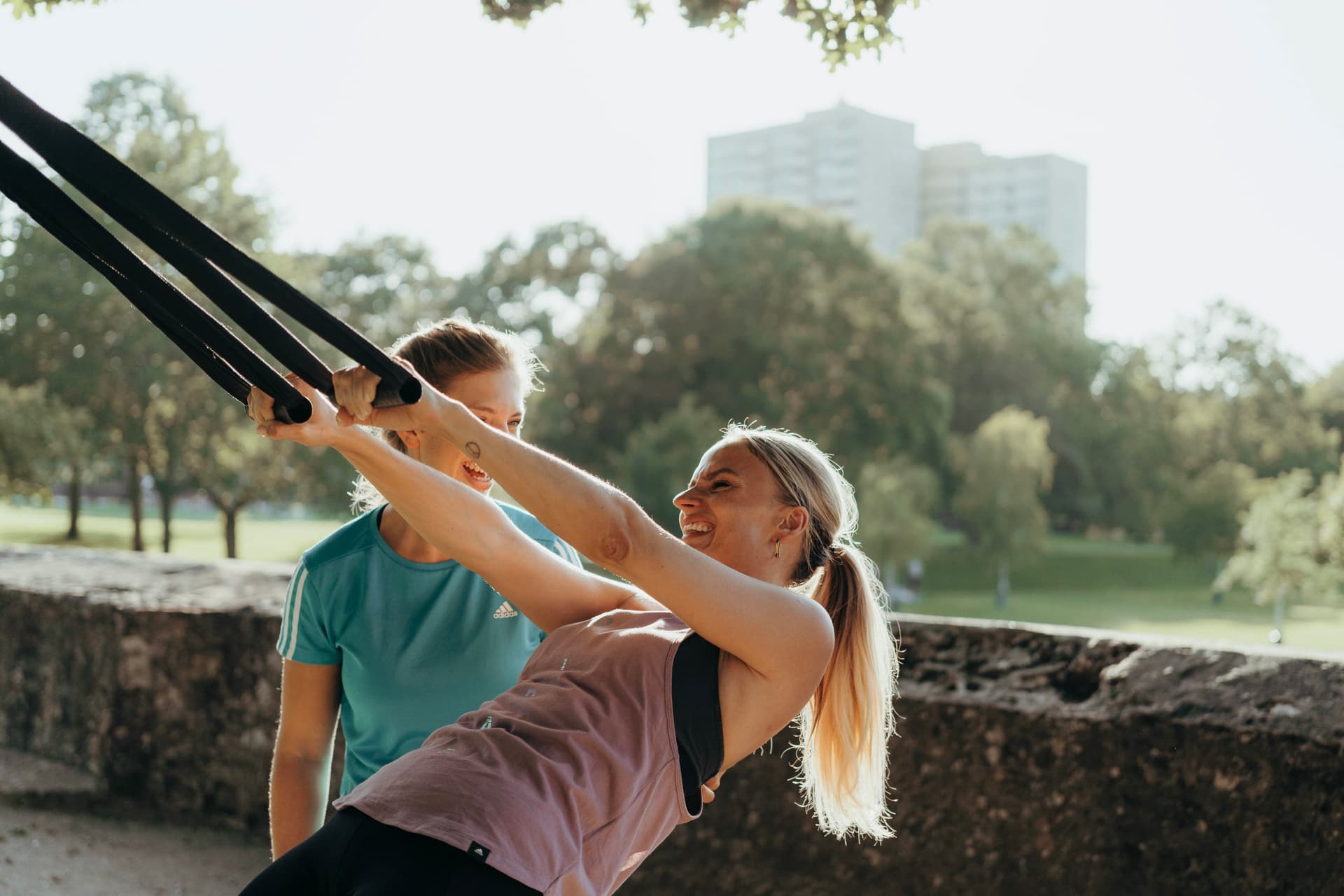 Zirkeltraining für Muskelaufbau